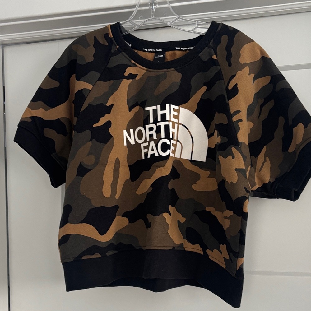 The North Face Black and Brown Camouflage Tee - Picture 2 of 4